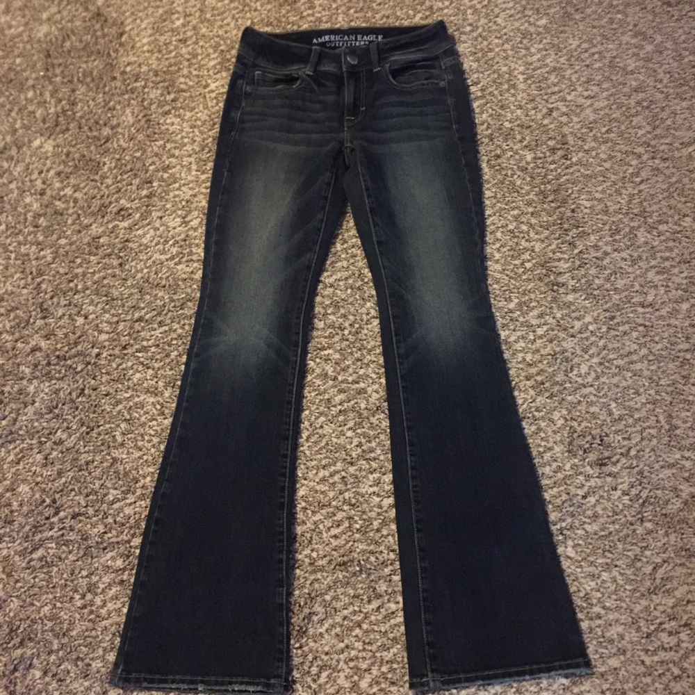 American Eagle super stretch kick boot size 0 reg